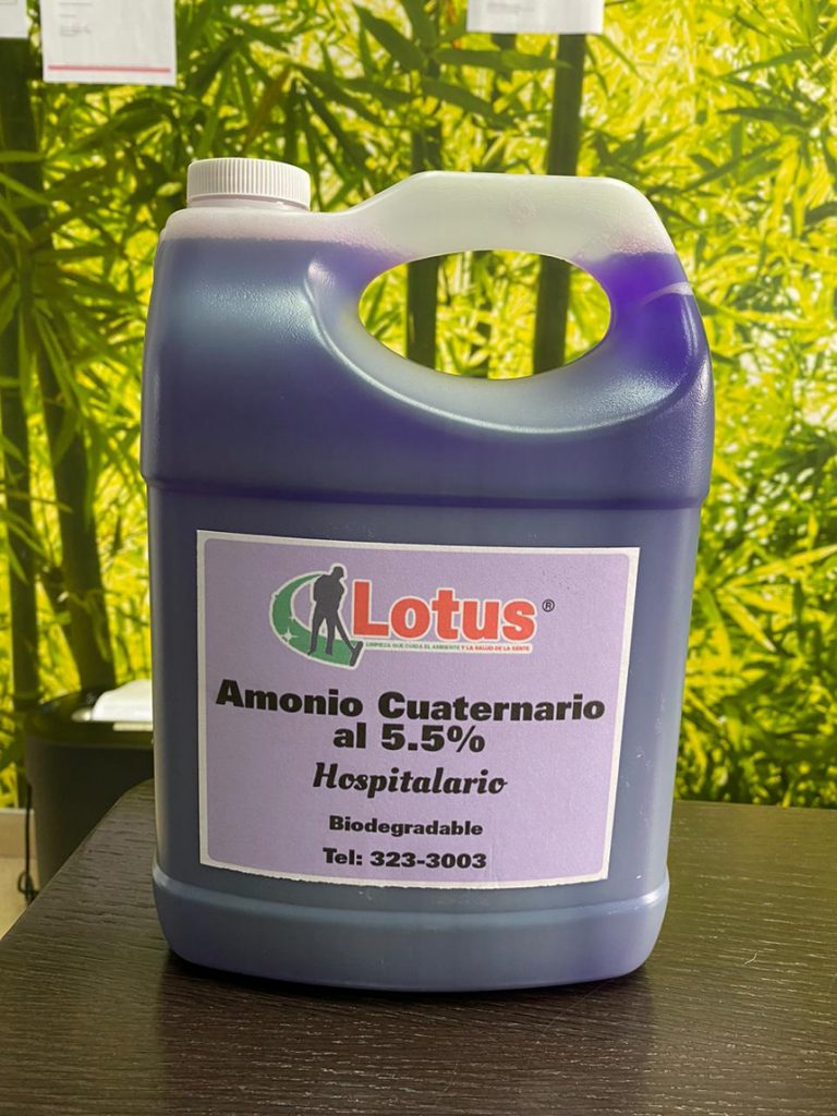 Venta de desinfectante de amonio cuaternario en Panamá