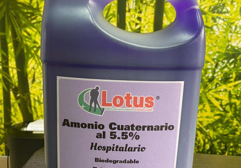 Venta de desinfectante de amonio cuaternario en Panamá