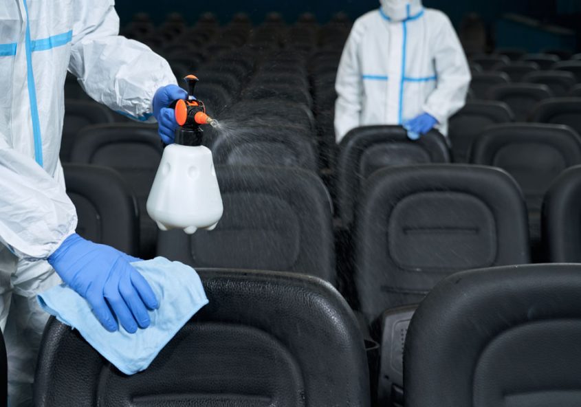 Empresa de limpieza de cines en Panamá