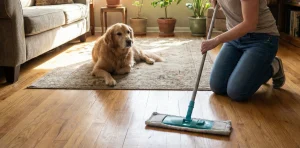 Cómo limpiar la casa cuando hay animales en casa